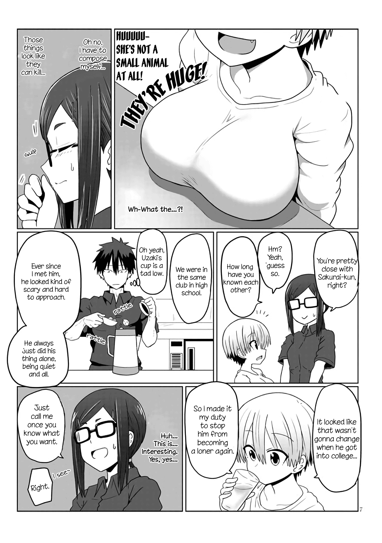 Uzaki-Chan Wa Asobitai! - Chapter 7: Kouhai And Senpai's Senpai