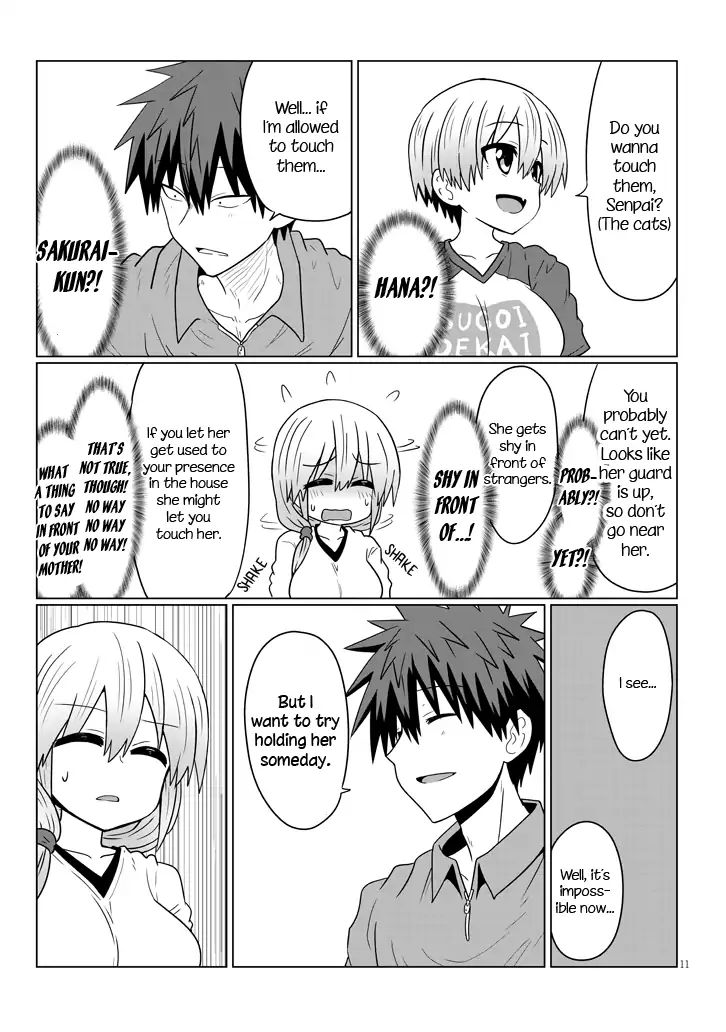 Uzaki-Chan Wa Asobitai! - Chapter 24: Kouhai And Kouhai's House