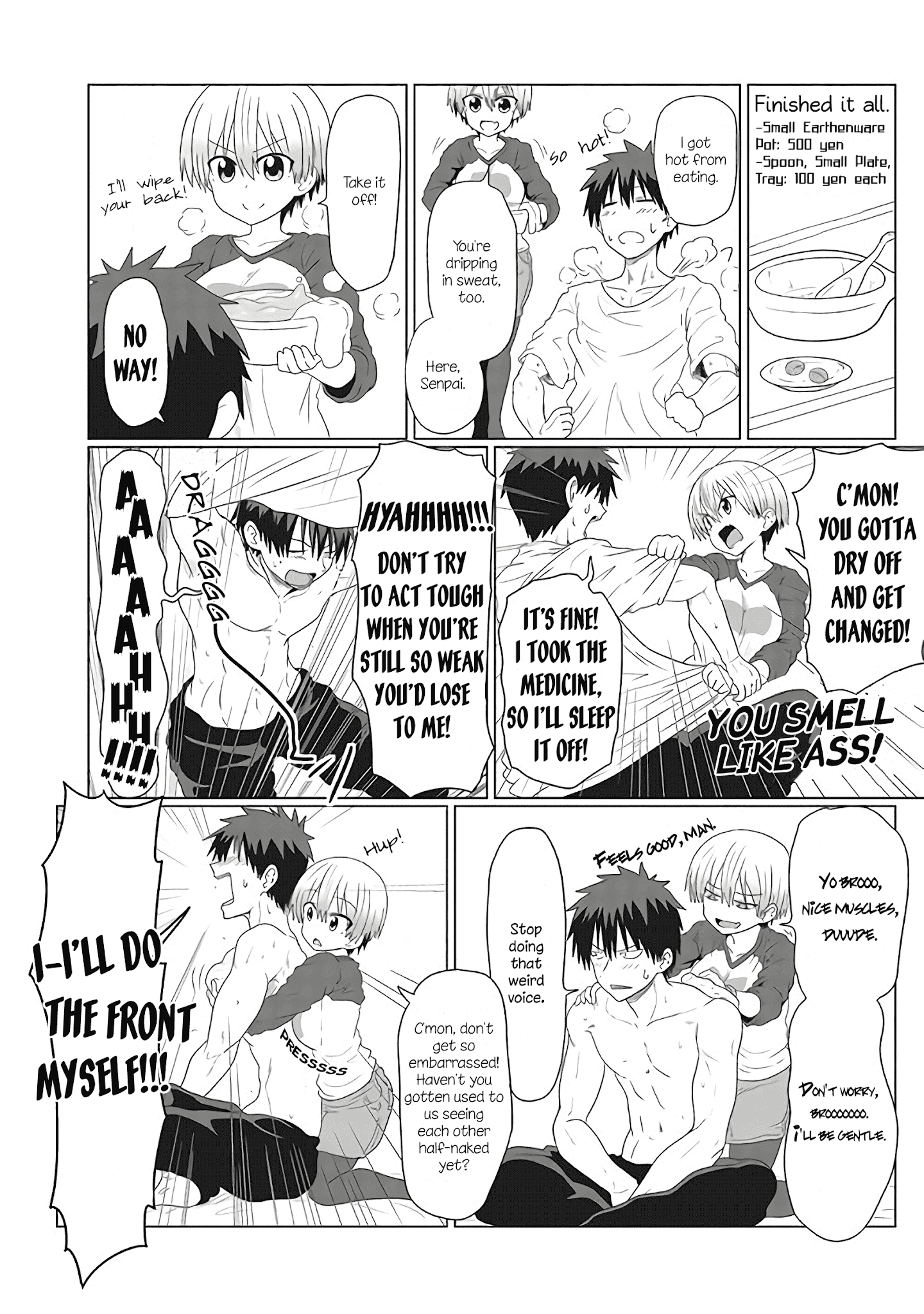 Uzaki-Chan Wa Asobitai! - Chapter 8: Kouhai And The Common Cold