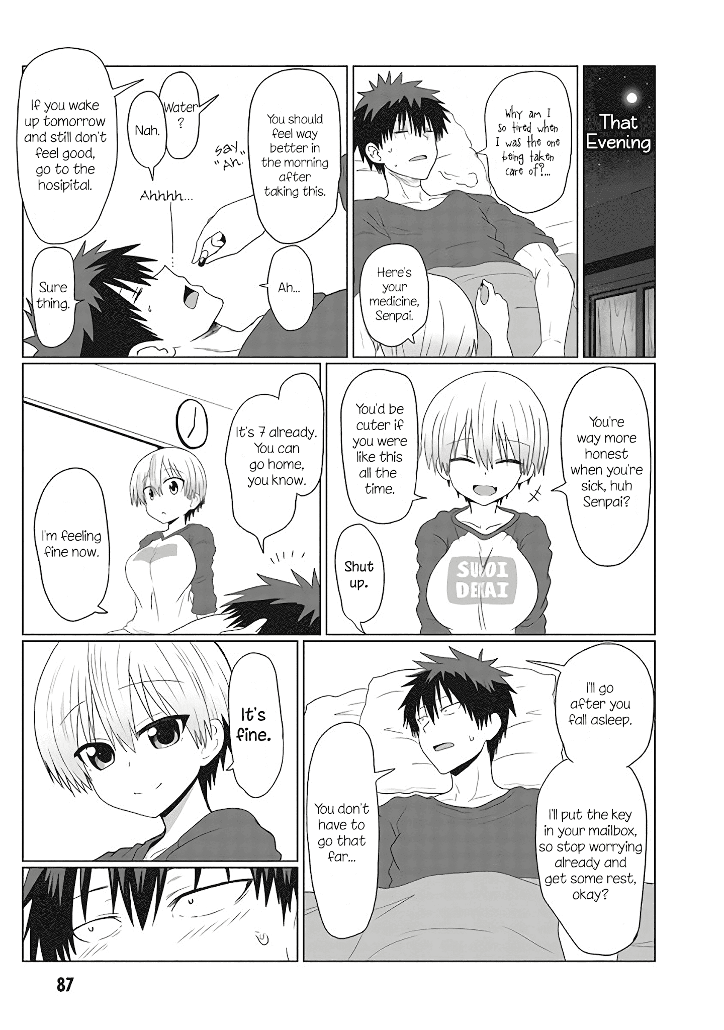 Uzaki-Chan Wa Asobitai! - Chapter 8: Kouhai And The Common Cold