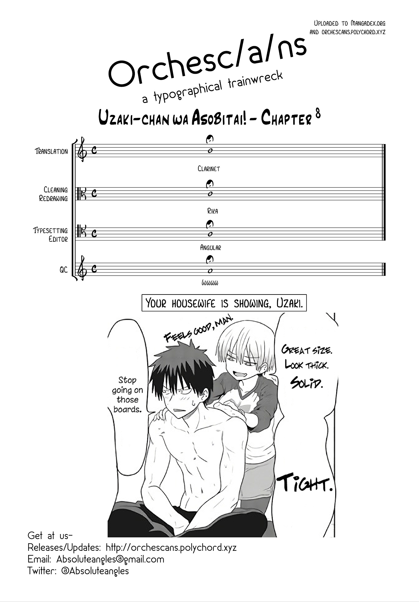 Uzaki-Chan Wa Asobitai! - Chapter 8: Kouhai And The Common Cold