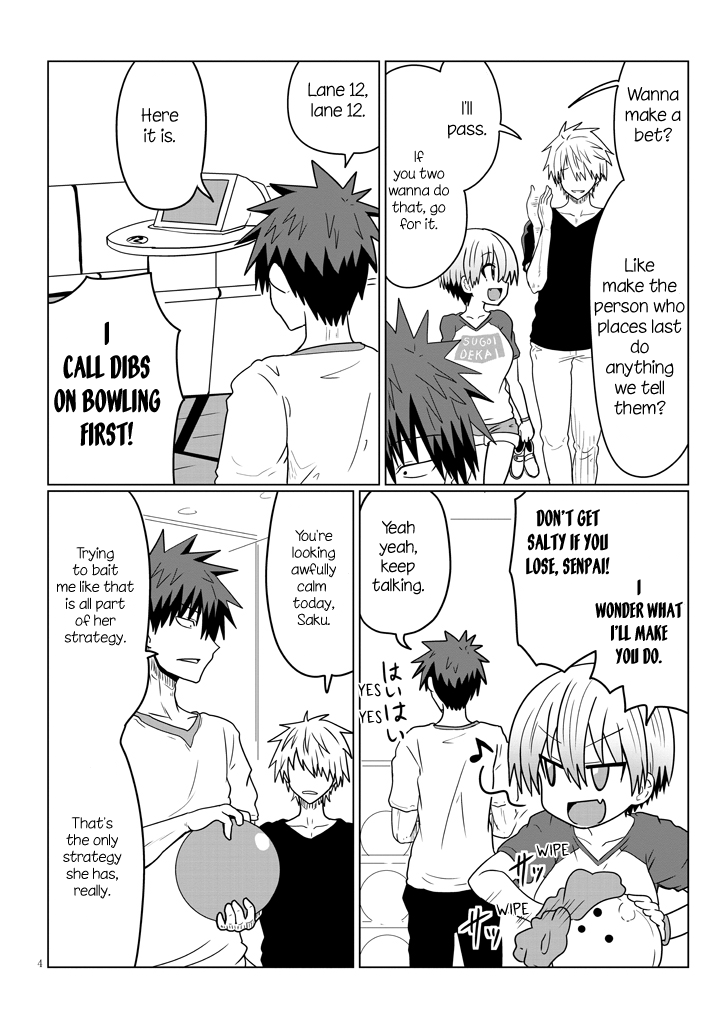 Uzaki-Chan Wa Asobitai! - Chapter 28: Kouhai And Bowling