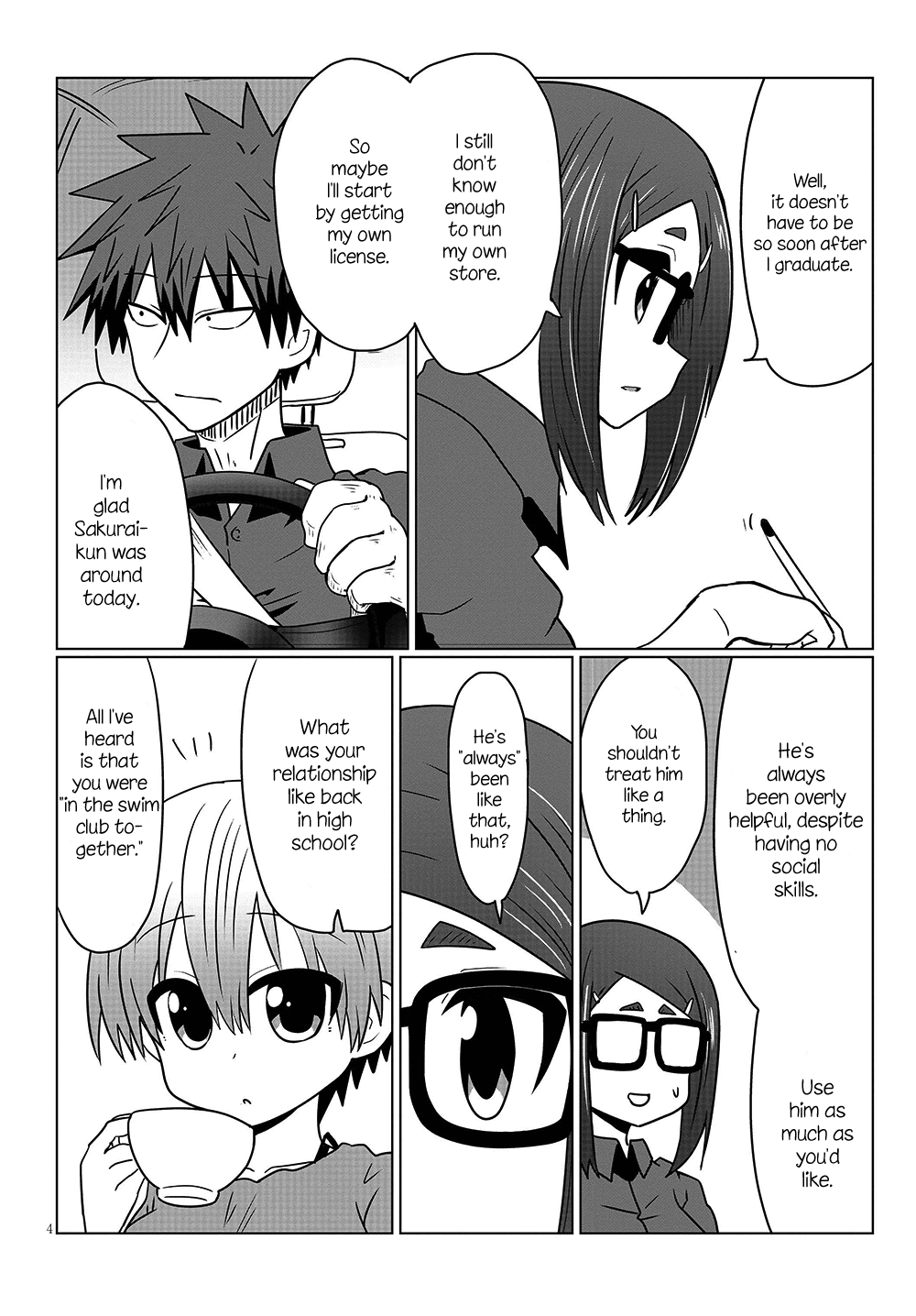 Uzaki-Chan Wa Asobitai! - Chapter 30: Kouhai And A Story From Back Then