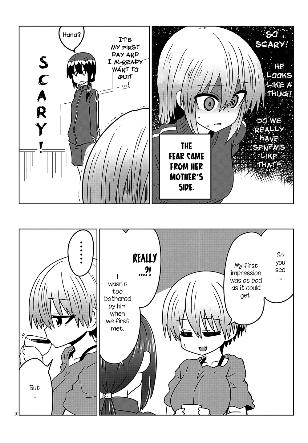 Uzaki-Chan Wa Asobitai! - Chapter 30: Kouhai And A Story From Back Then