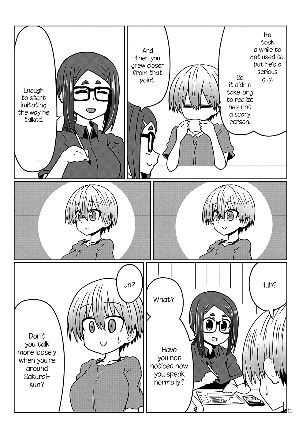 Uzaki-Chan Wa Asobitai! - Chapter 30: Kouhai And A Story From Back Then