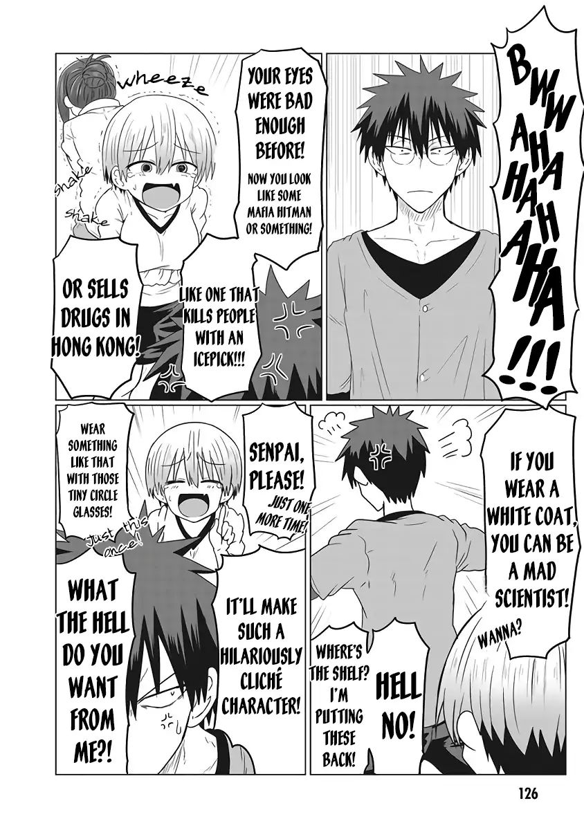 Uzaki-Chan Wa Asobitai! - Chapter 12: Kouhai And Glasses