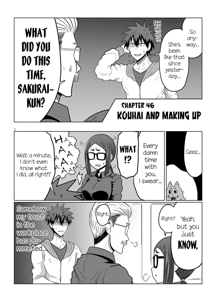 Uzaki-Chan Wa Asobitai! - Chapter 46: Kouhai And Making Up