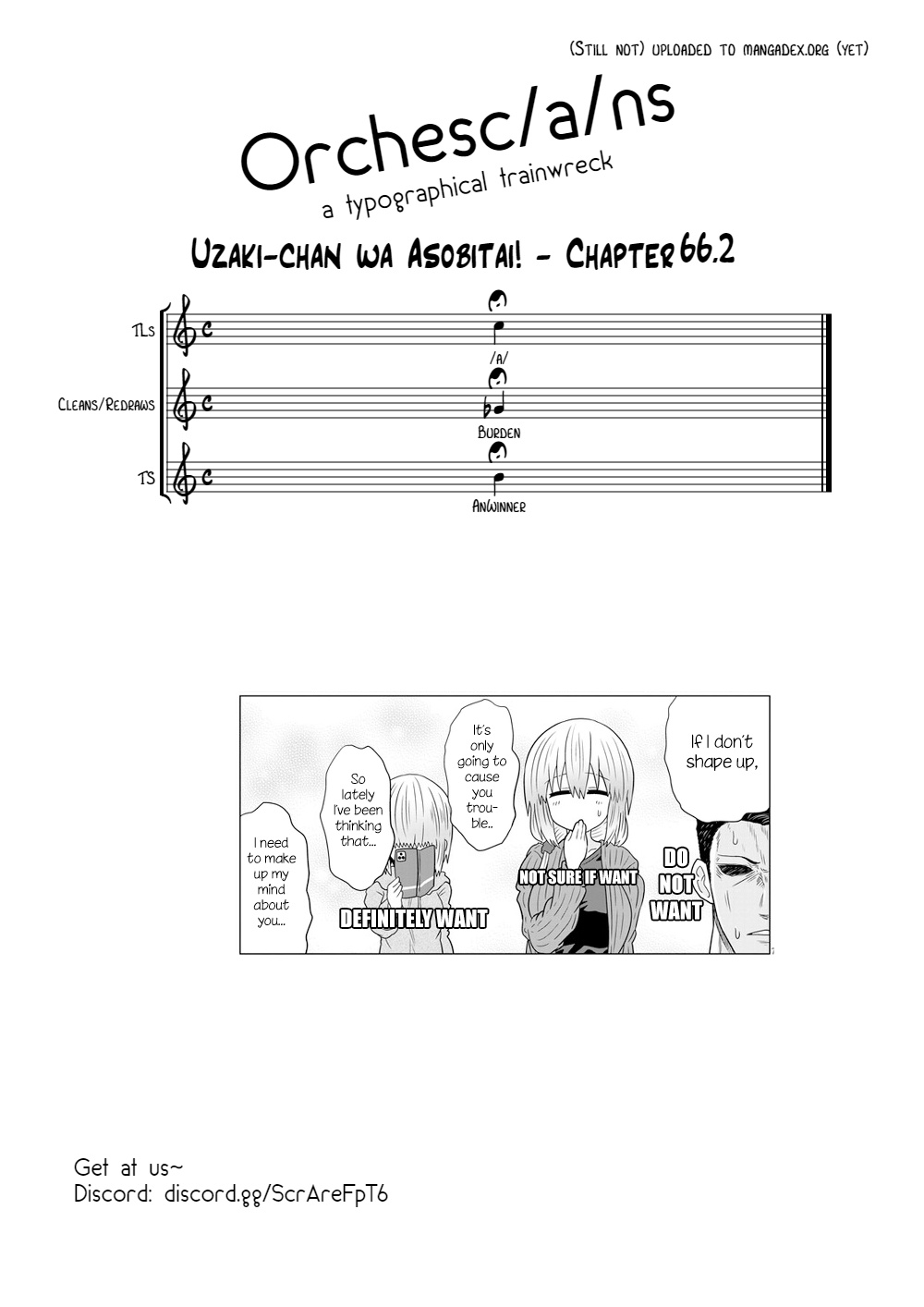 Uzaki-Chan Wa Asobitai! - Chapter 66.2