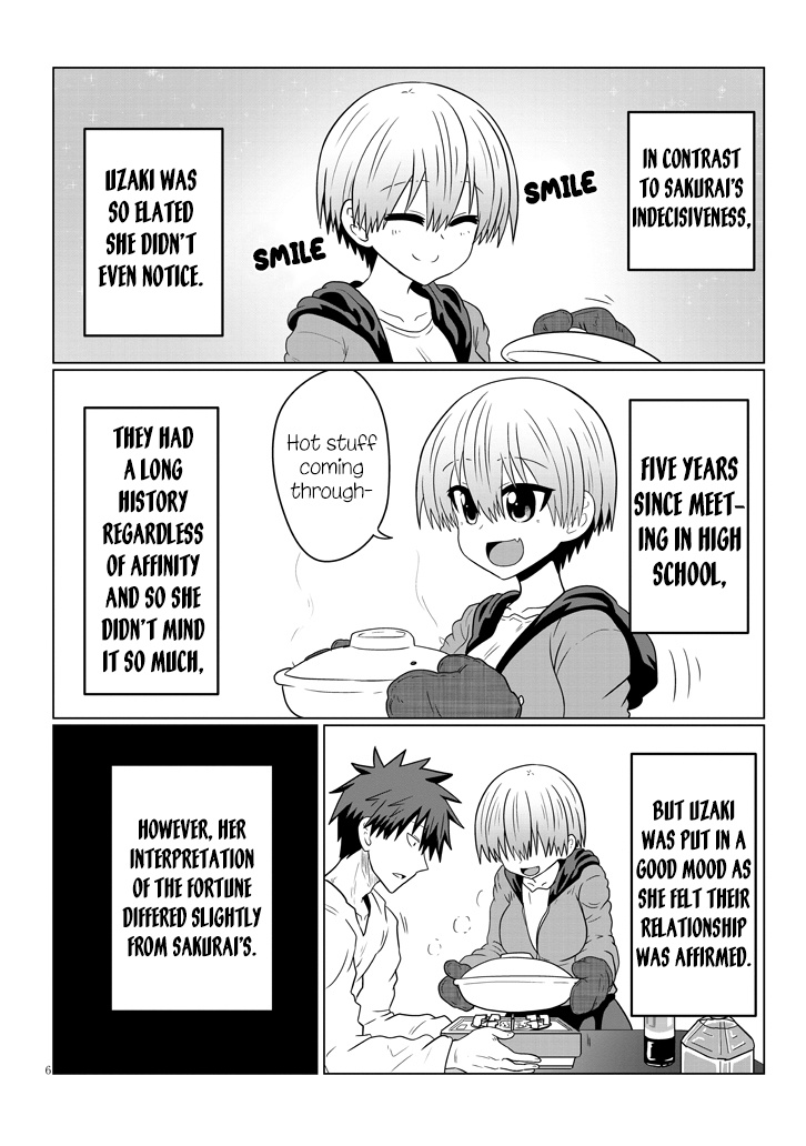 Uzaki-Chan Wa Asobitai! - Chapter 42: Kouhai And Hotpot