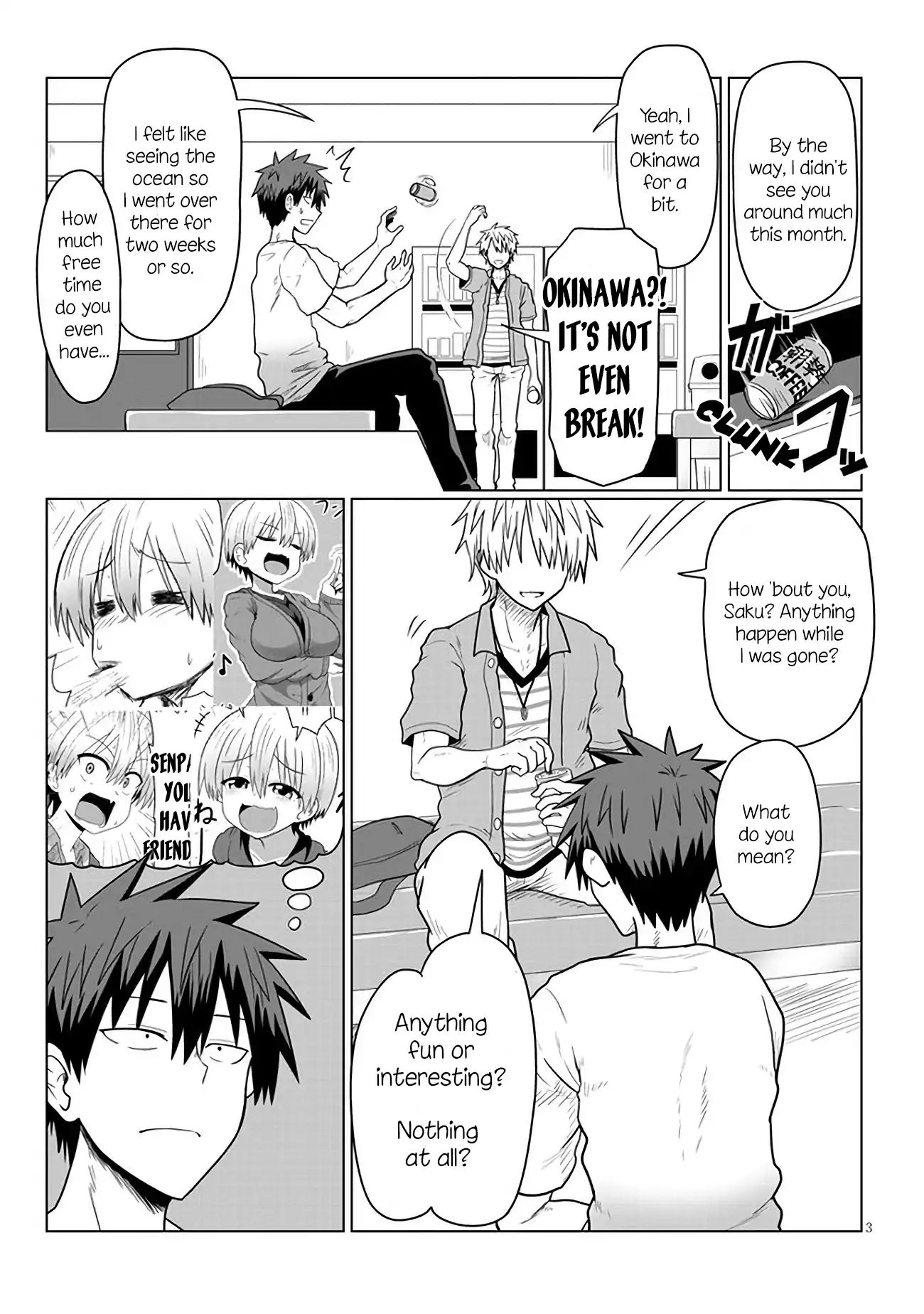 Uzaki-Chan Wa Asobitai! - Chapter 15: Kouhai And Senpai's Friend