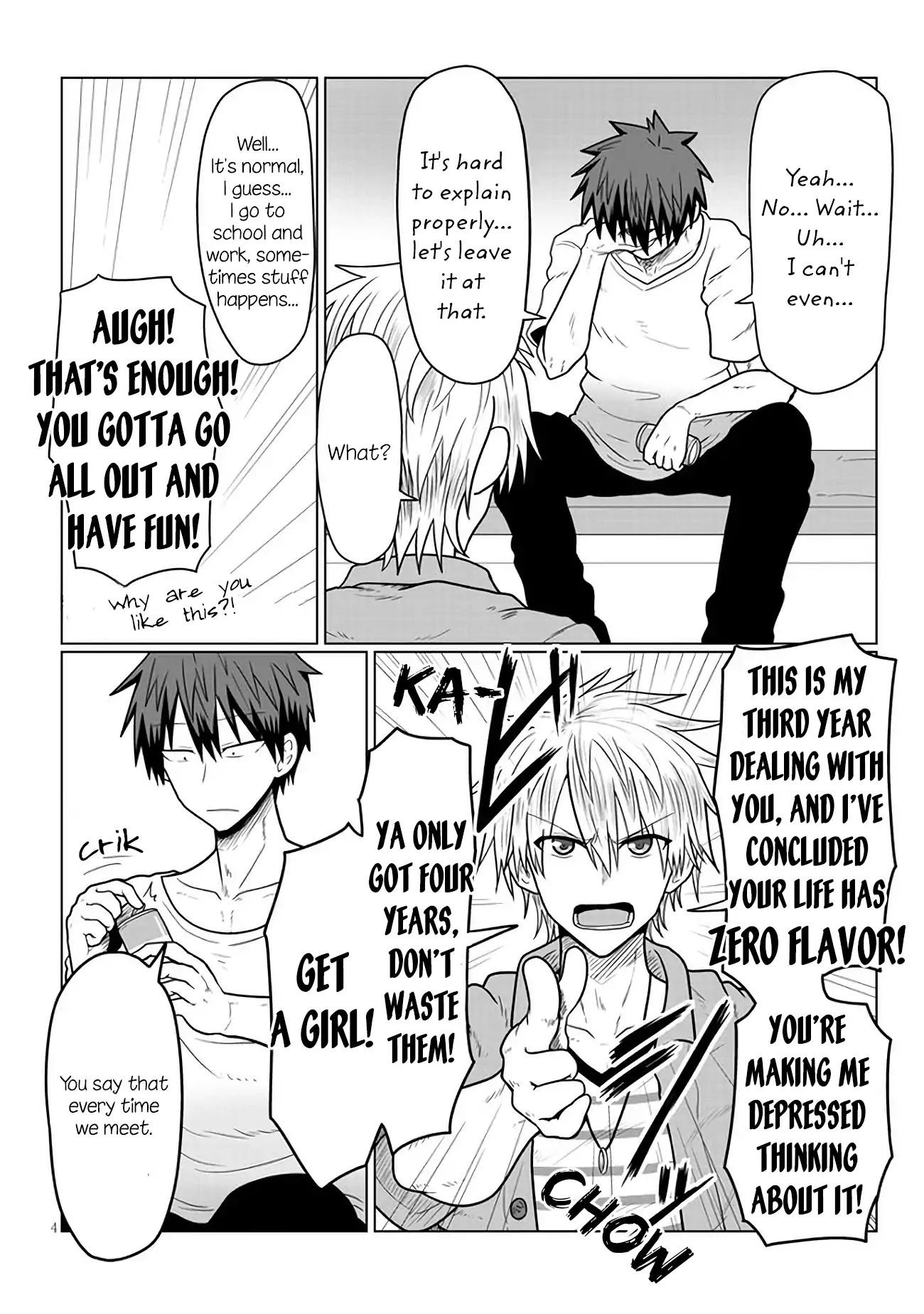 Uzaki-Chan Wa Asobitai! - Chapter 15: Kouhai And Senpai's Friend