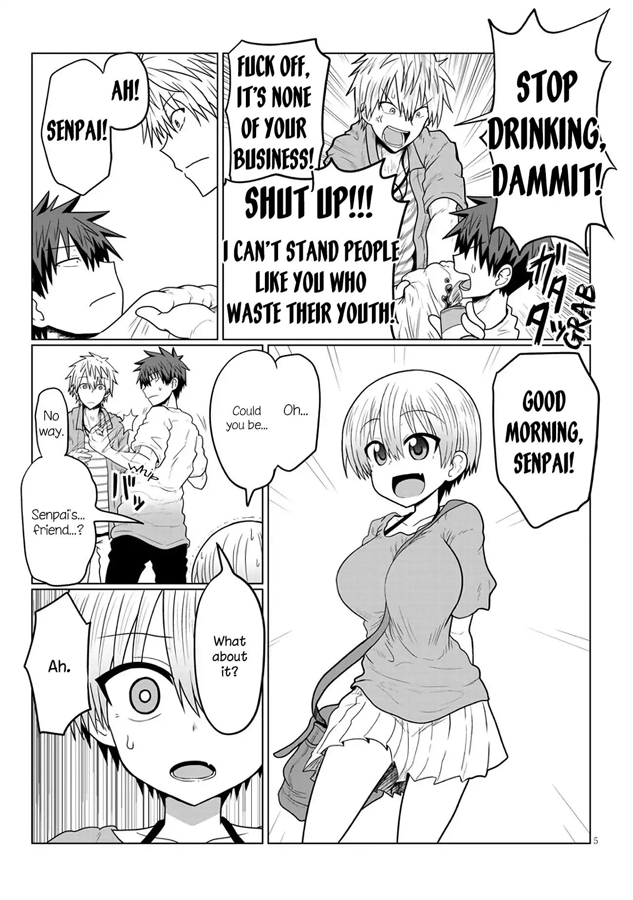 Uzaki-Chan Wa Asobitai! - Chapter 15: Kouhai And Senpai's Friend