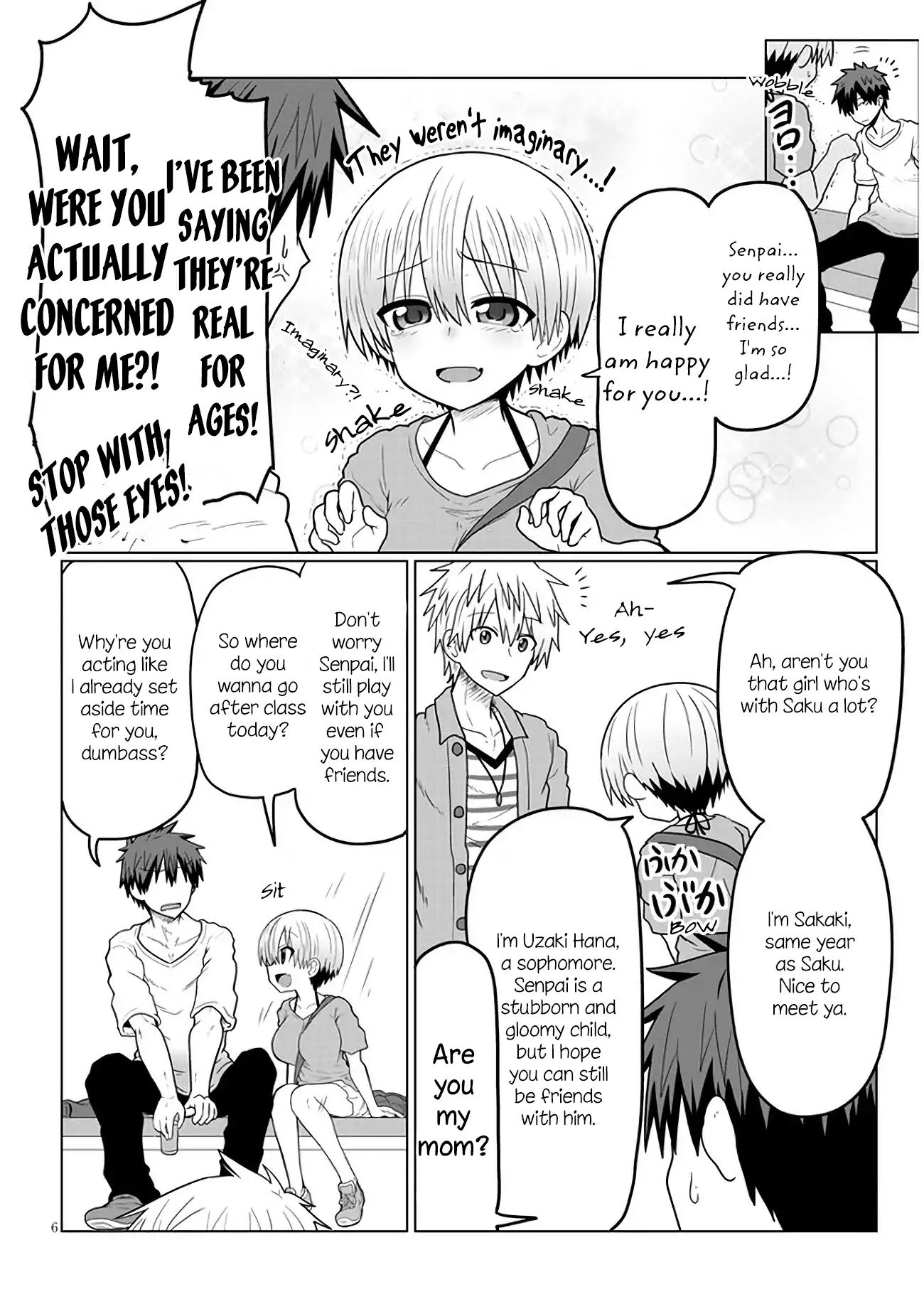 Uzaki-Chan Wa Asobitai! - Chapter 15: Kouhai And Senpai's Friend