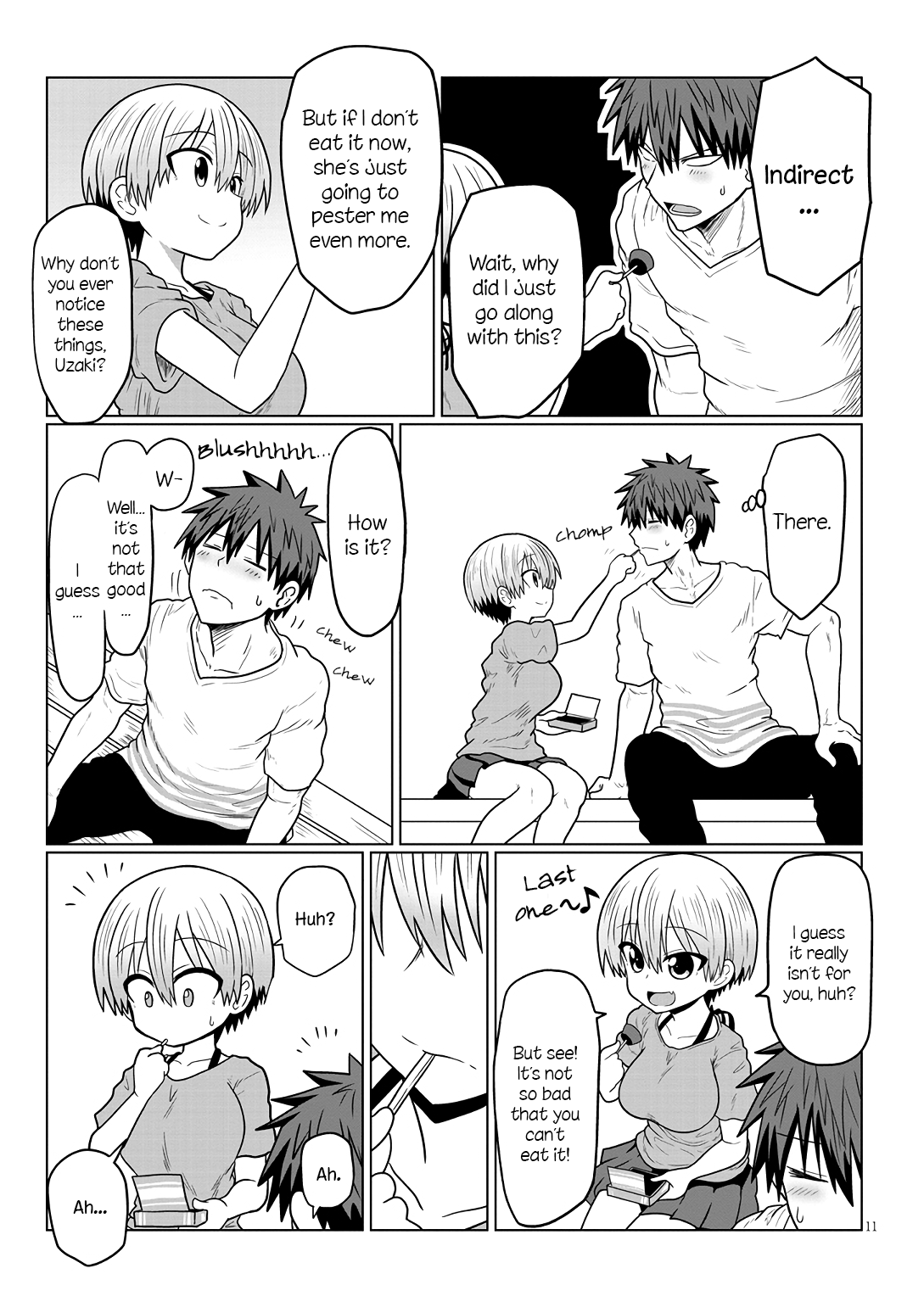 Uzaki-Chan Wa Asobitai! - Vol.2 Chapter 17: Kouhai And Mint Chocolate