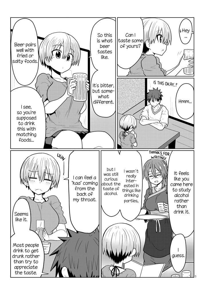 Uzaki-Chan Wa Asobitai! - Vol.2 Chapter 22: Kouhai And Sashinomi