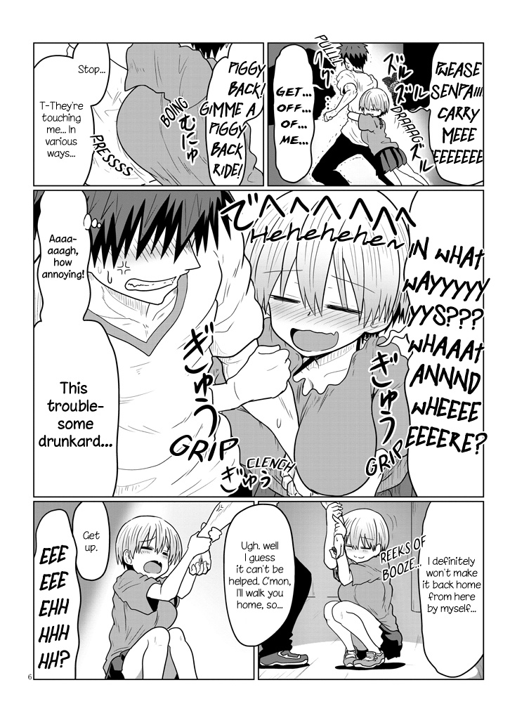 Uzaki-Chan Wa Asobitai! - Vol.2 Chapter 22: Kouhai And Sashinomi