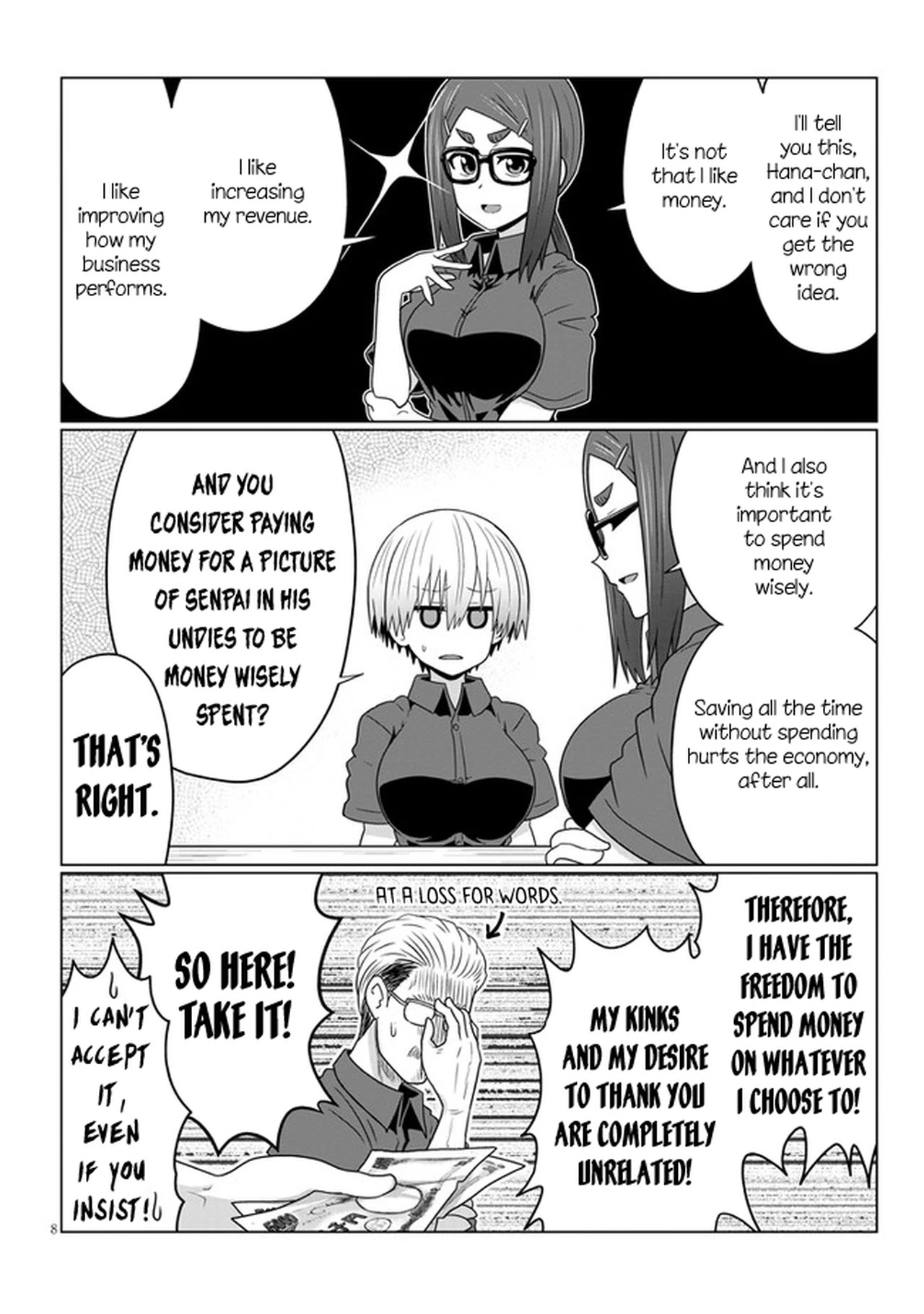 Uzaki-Chan Wa Asobitai! - Chapter 68