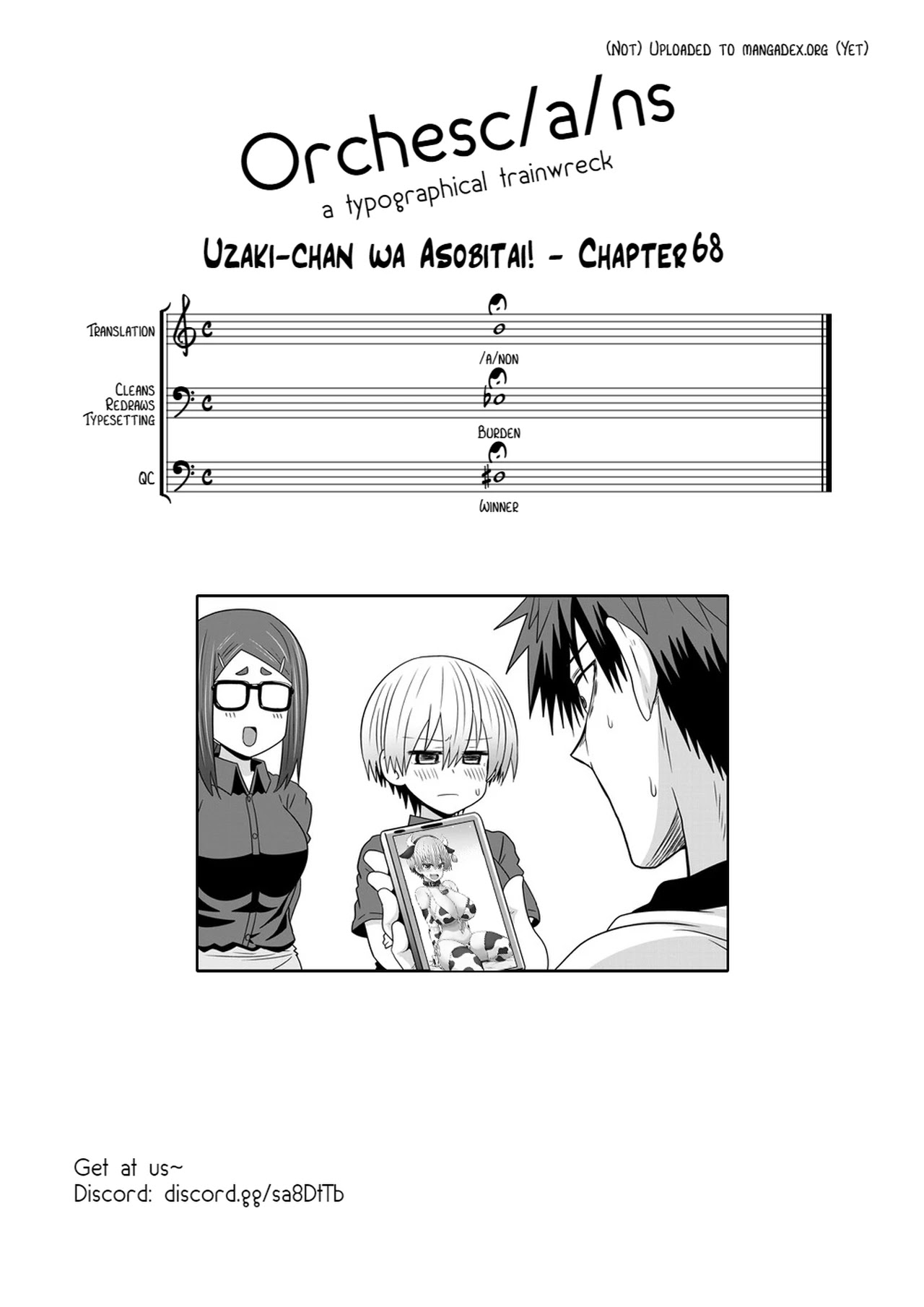 Uzaki-Chan Wa Asobitai! - Chapter 68