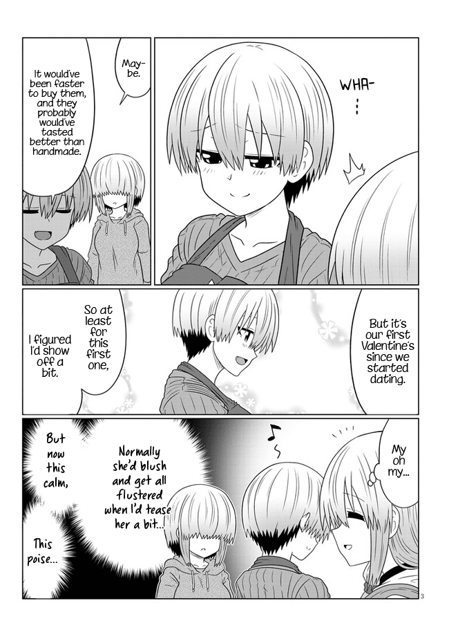 Uzaki-Chan Wa Asobitai! - Chapter 85: Kouhai And Valentine's Day 1