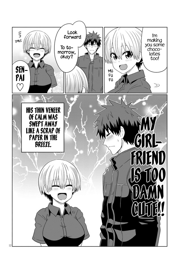 Uzaki-Chan Wa Asobitai! - Chapter 85: Kouhai And Valentine's Day 1