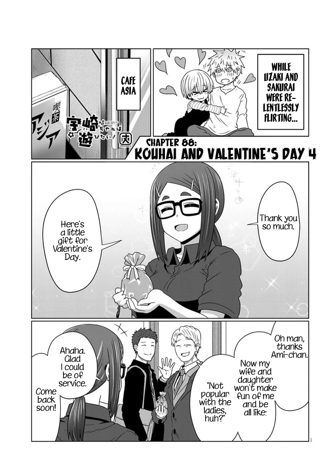 Uzaki-Chan Wa Asobitai! - Chapter 88: Kouhai And Valentine's Day 4