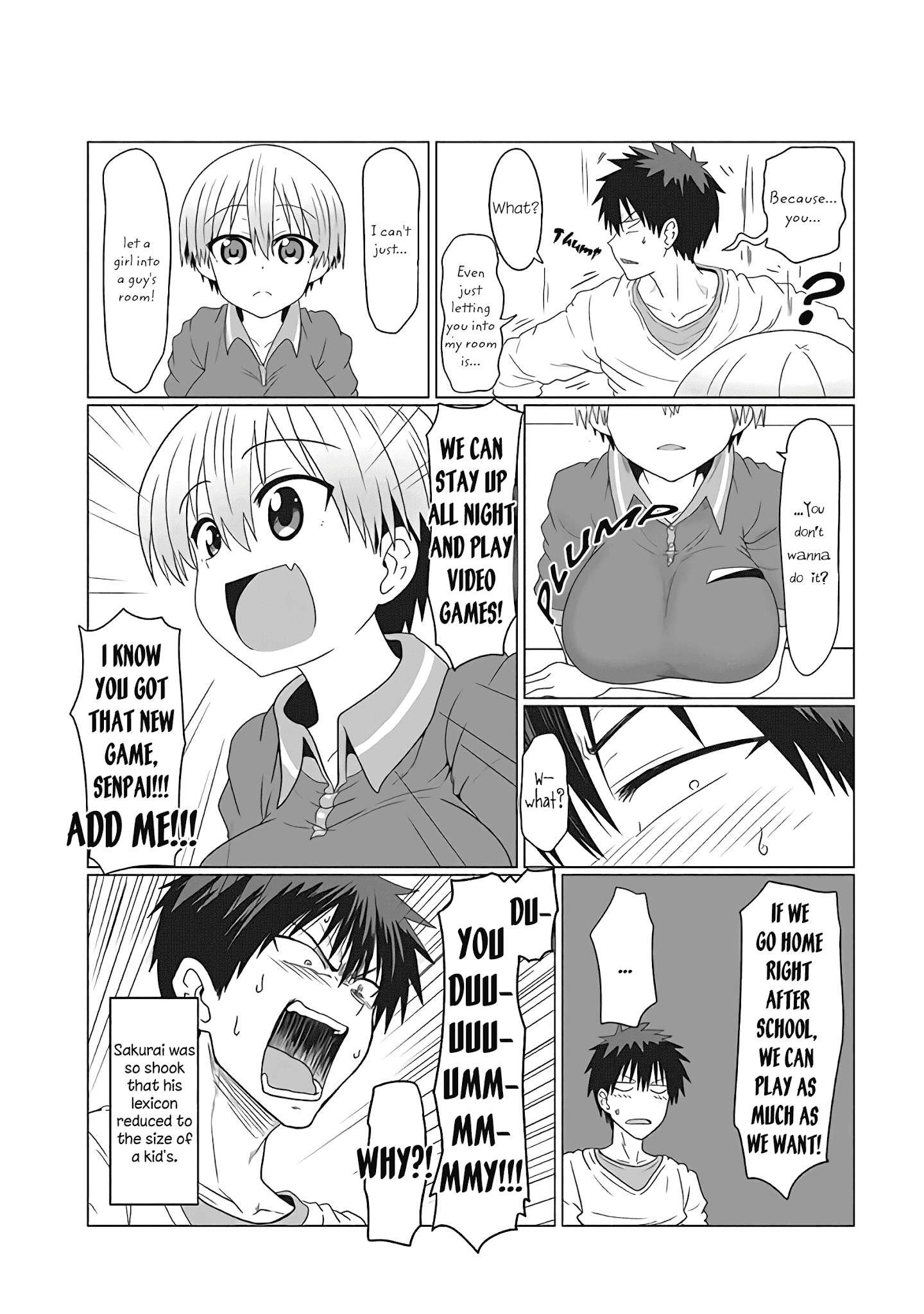 Uzaki-Chan Wa Asobitai! - Chapter 5.2: Kouhai And The Diner