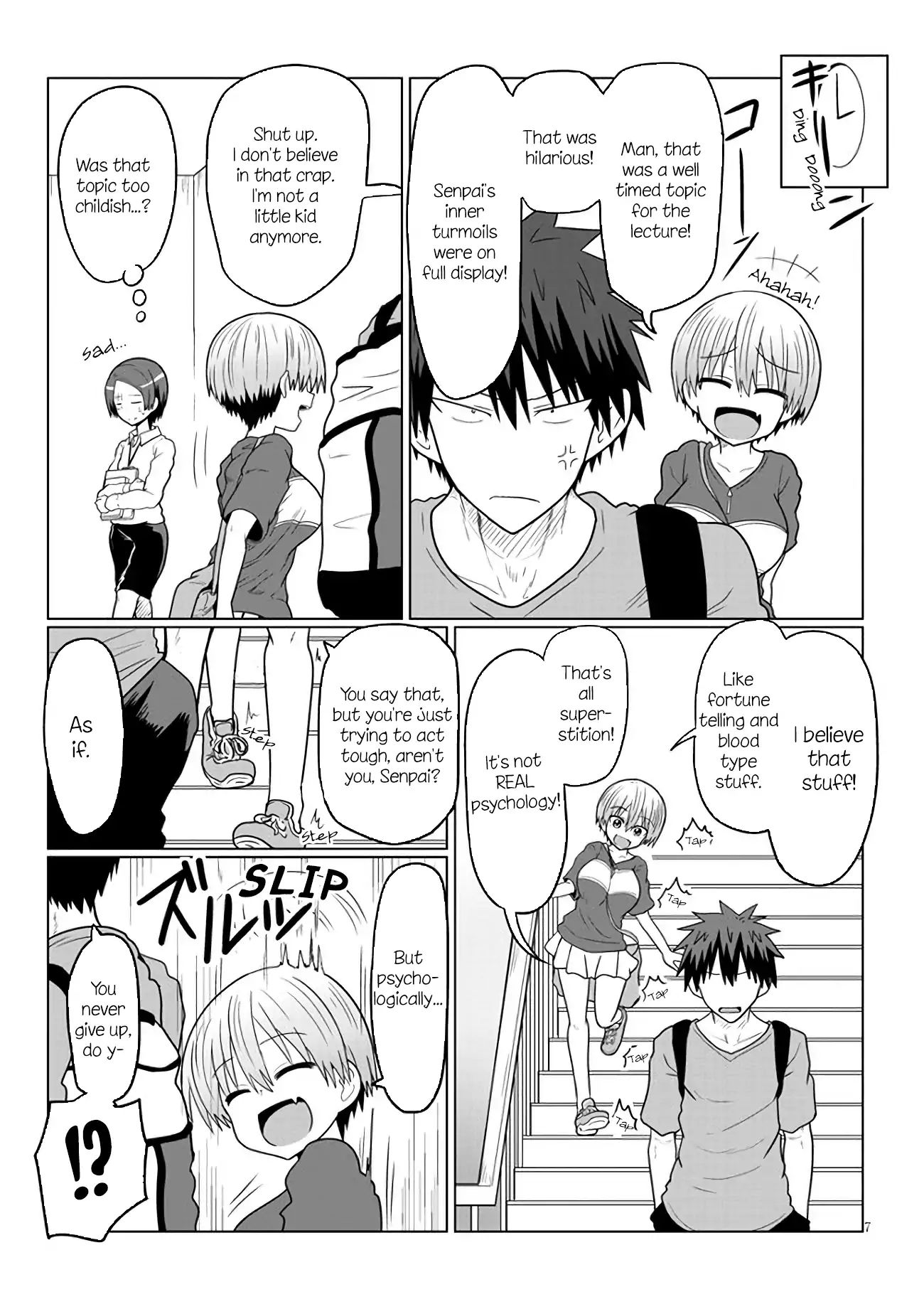 Uzaki-Chan Wa Asobitai! - Chapter 14: Kouhai And Lecture