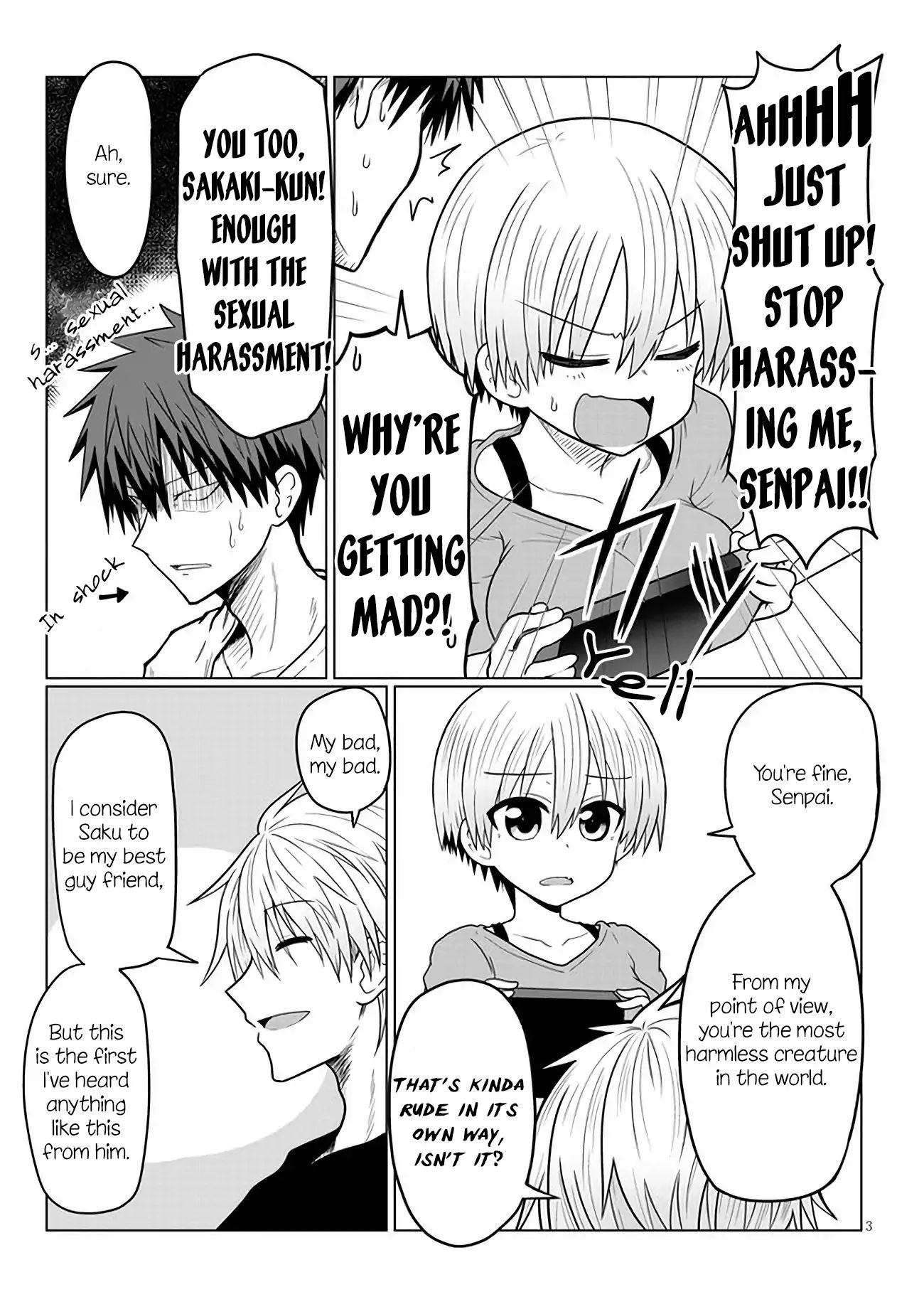 Uzaki-Chan Wa Asobitai! - Chapter 16: Kouhai And Harassment