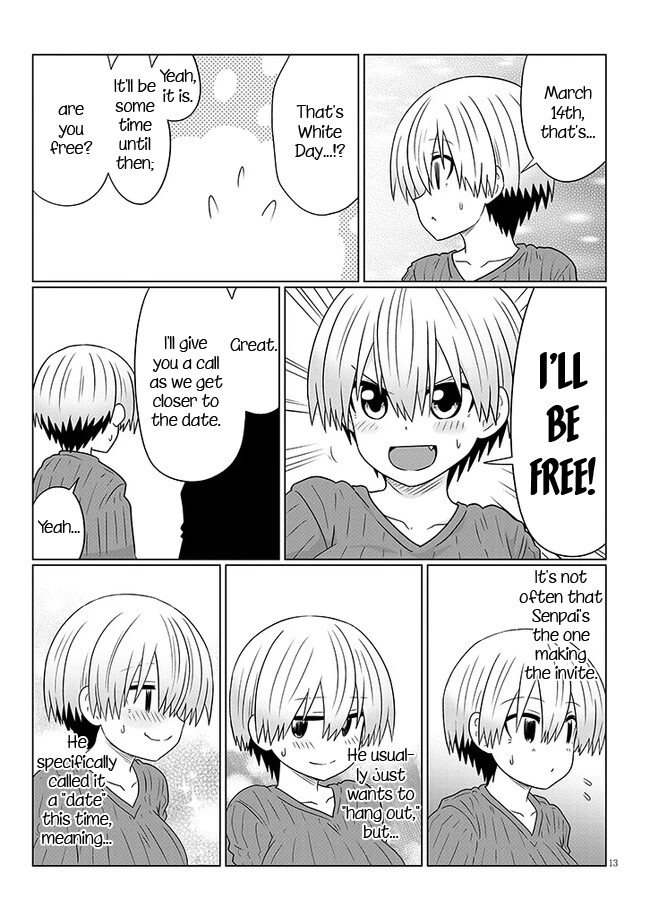 Uzaki-Chan Wa Asobitai! - Chapter 90: Kouhai And White Day 1