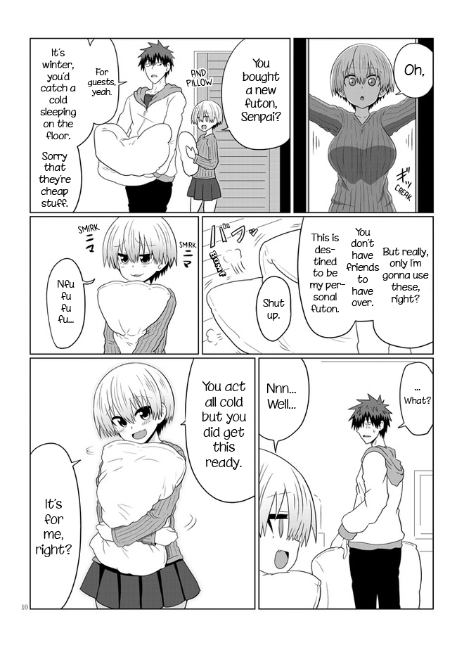 Uzaki-Chan Wa Asobitai! - Chapter 59: Kouhai And The Horror Film