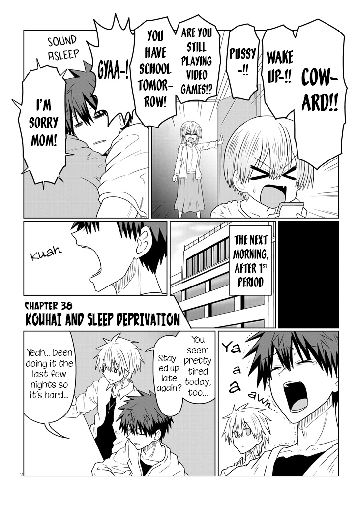 Uzaki-Chan Wa Asobitai! - Chapter 38: Kouhai And Sleep Deprivation