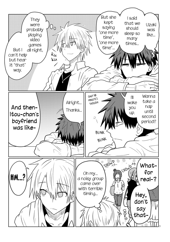 Uzaki-Chan Wa Asobitai! - Chapter 38: Kouhai And Sleep Deprivation