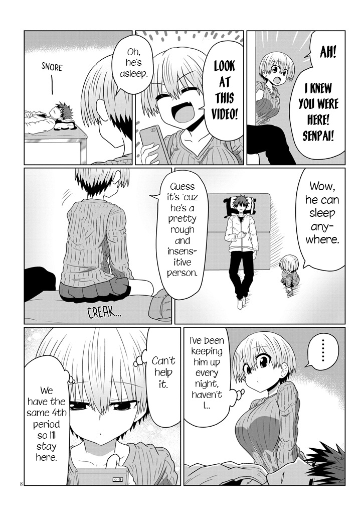 Uzaki-Chan Wa Asobitai! - Chapter 38: Kouhai And Sleep Deprivation