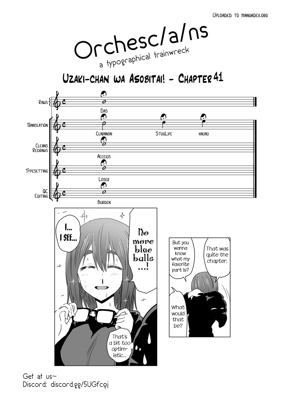 Uzaki-Chan Wa Asobitai! - Chapter 41: Kouhai And The School Festival, Part 2