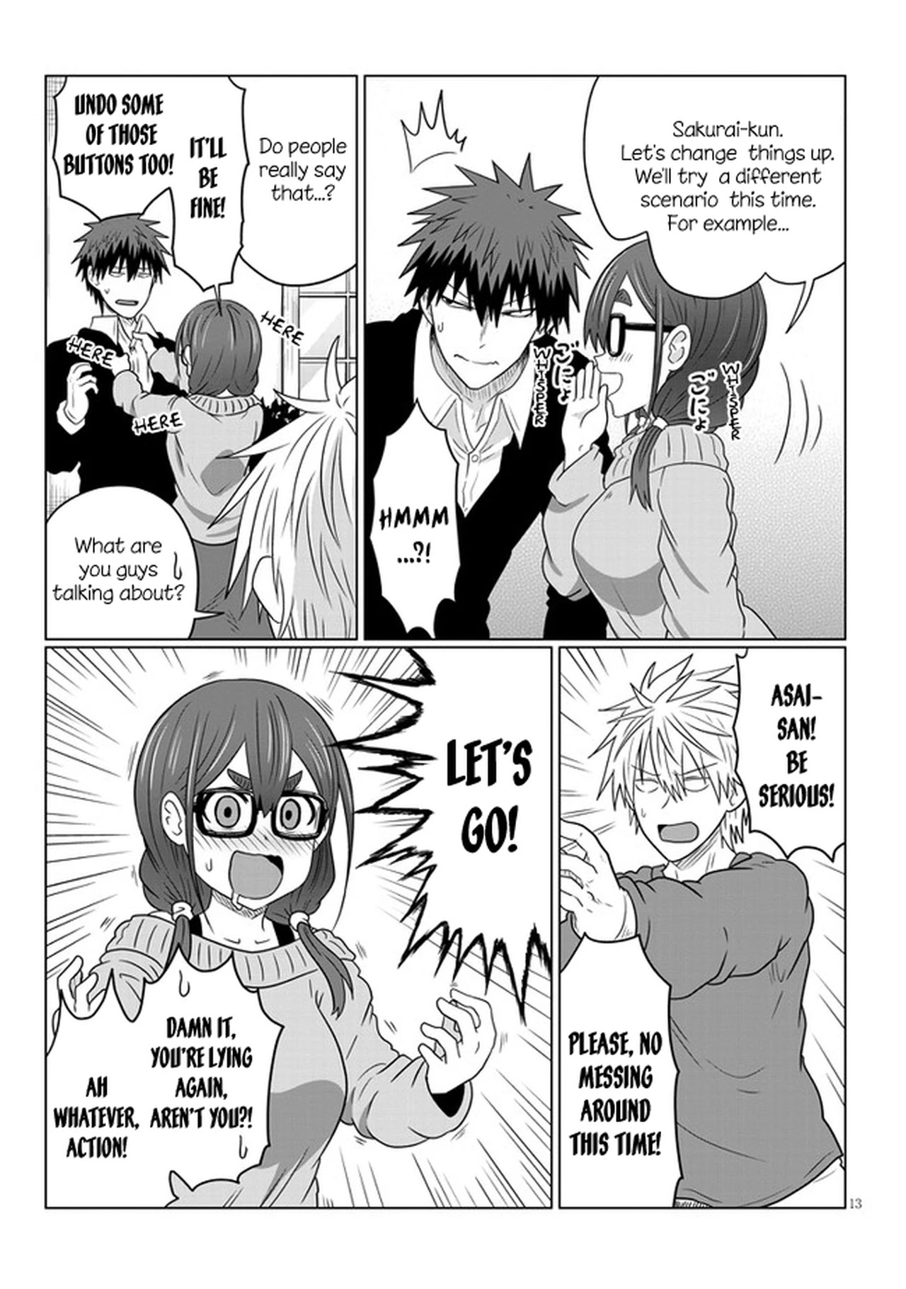 Uzaki-Chan Wa Asobitai! - Chapter 70: Kouhai And Confession