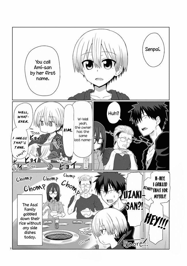 Uzaki-Chan Wa Asobitai! - Chapter 9: Kouhai And Yakiniku