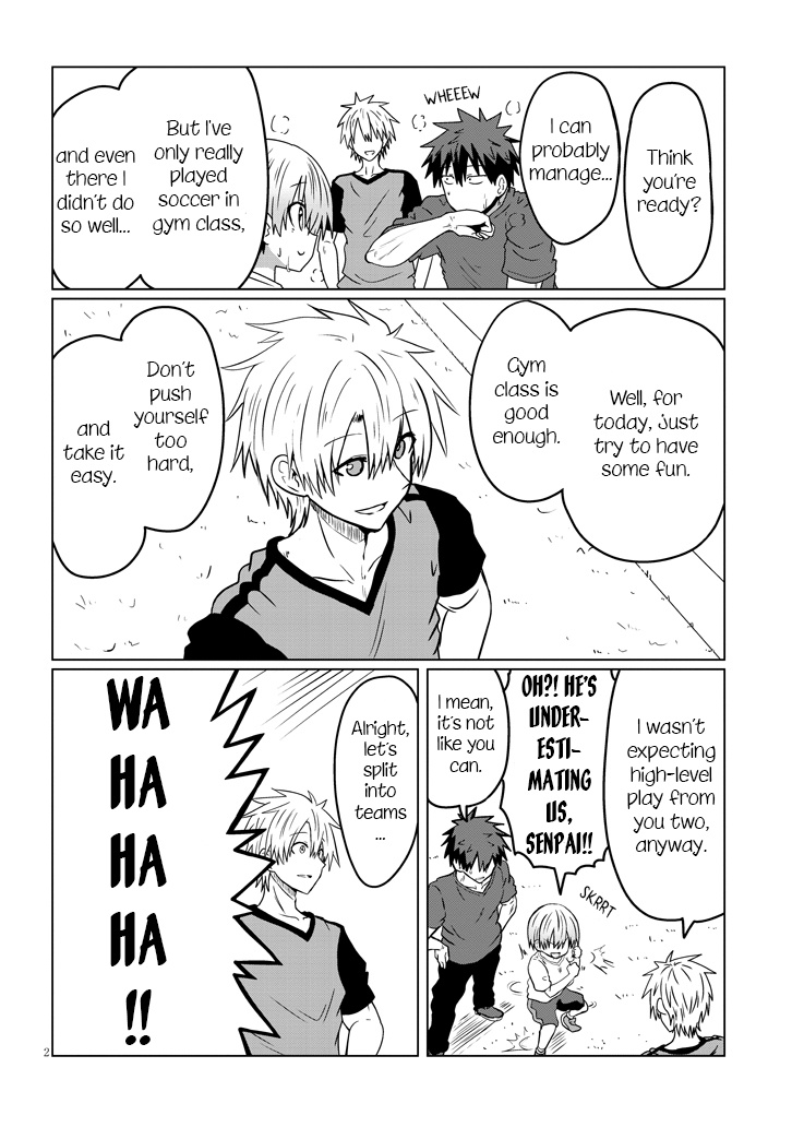 Uzaki-Chan Wa Asobitai! - Chapter 36: Kouhai And Futsal