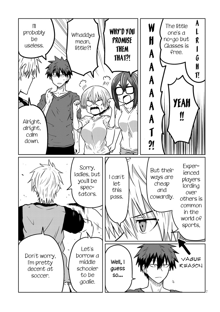 Uzaki-Chan Wa Asobitai! - Chapter 36: Kouhai And Futsal