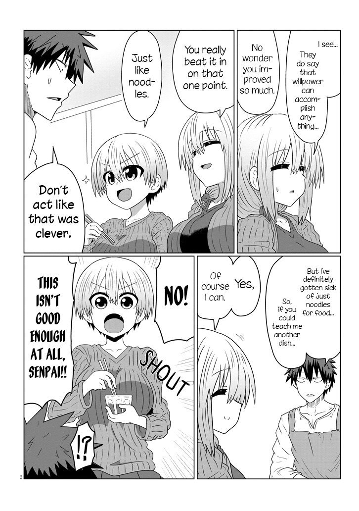 Uzaki-Chan Wa Asobitai! - Chapter 39: Kouhai And Cooking Training 2