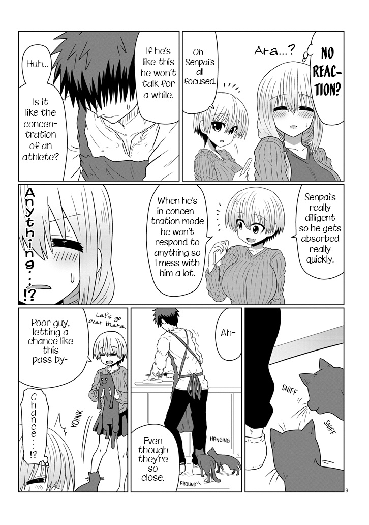 Uzaki-Chan Wa Asobitai! - Chapter 39: Kouhai And Cooking Training 2