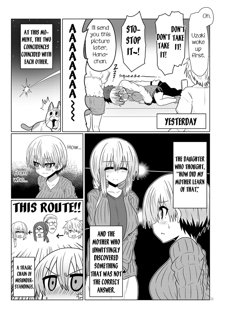 Uzaki-Chan Wa Asobitai! - Chapter 39: Kouhai And Cooking Training 2