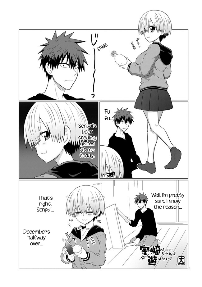 Uzaki-Chan Wa Asobitai! - Chapter 58: Kouhai And December