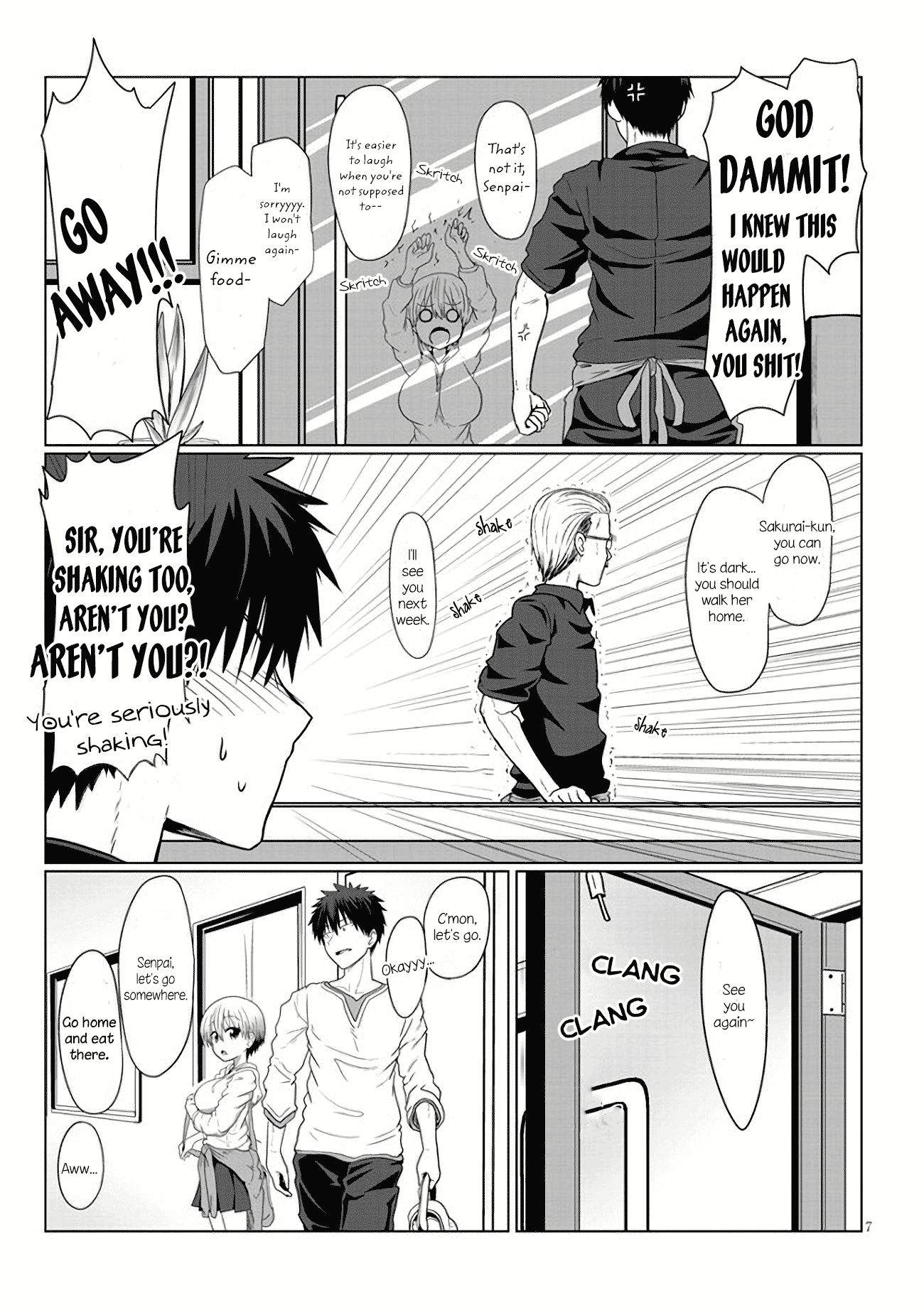 Uzaki-Chan Wa Asobitai! - Vol.1 Chapter 4: Kouhai And Workplace