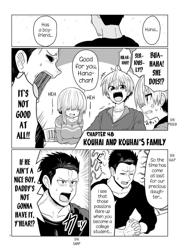 Uzaki-Chan Wa Asobitai! - Chapter 48: Kouhai And Kouhai's Family