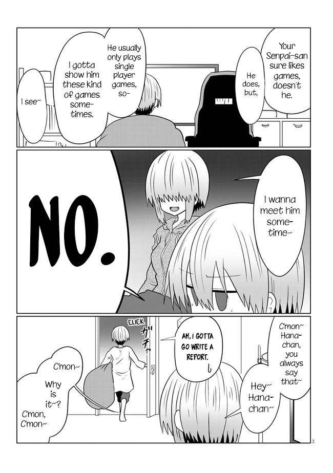 Uzaki-Chan Wa Asobitai! - Chapter 54: Kouhai And Kouhai's Sister