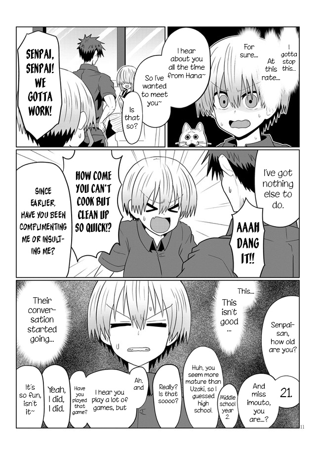 Uzaki-Chan Wa Asobitai! - Chapter 54: Kouhai And Kouhai's Sister