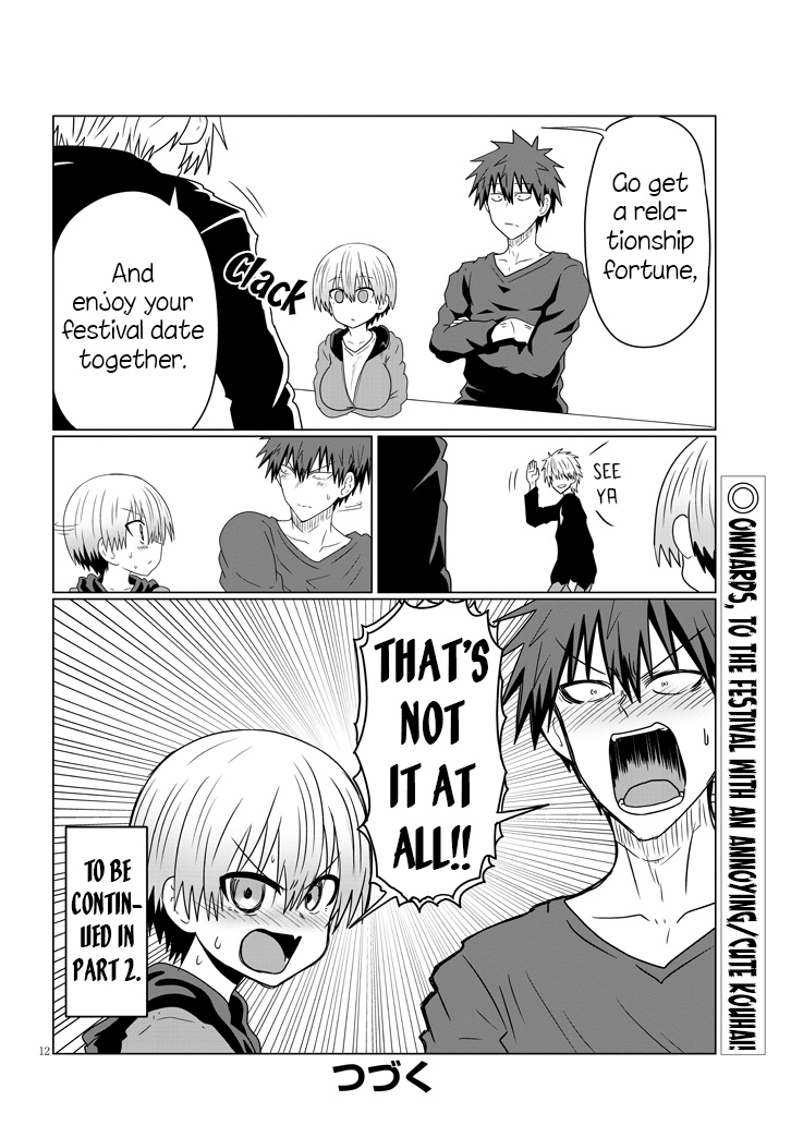 Uzaki-Chan Wa Asobitai! - Chapter 40: Kouhai And The School Festival, Part 1