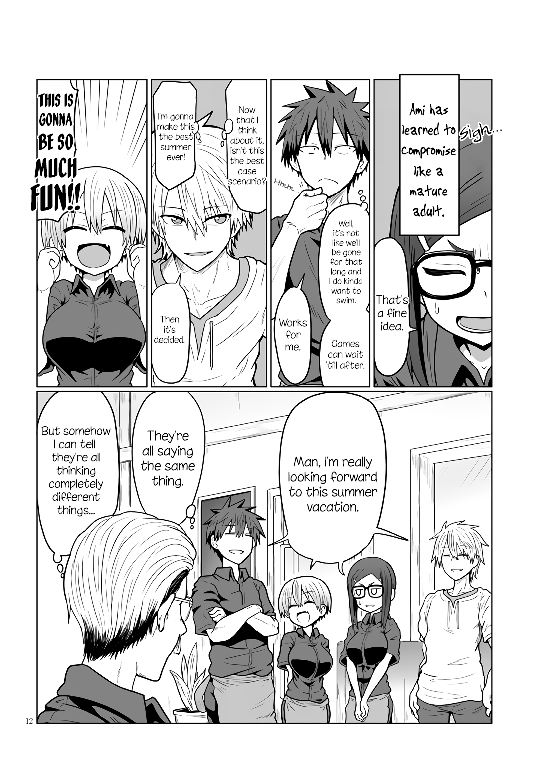 Uzaki-Chan Wa Asobitai! - Vol.2 Chapter 18: Kouhai And Summer Plans