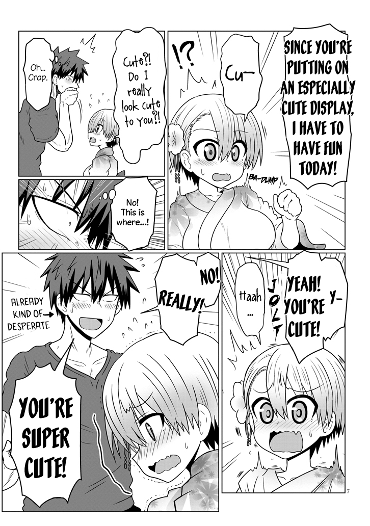 Uzaki-Chan Wa Asobitai! - Vol.2 Chapter 23: Kouhai And Fireworks