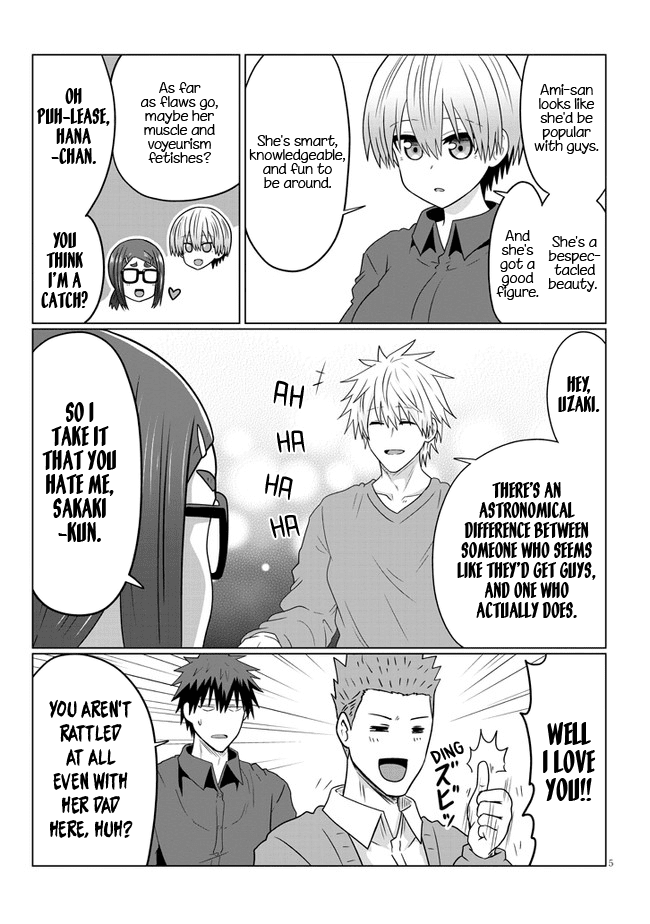 Uzaki-Chan Wa Asobitai! - Chapter 80.2: Kouhai And Opportunity